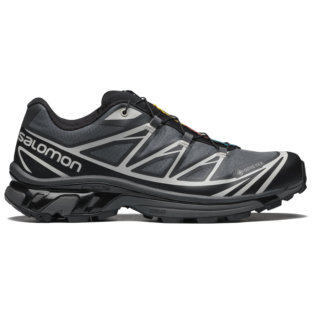 Salomon XT-6 GTX Black Ebony Lunar Rock L41663500 Gore-Tex | eBay