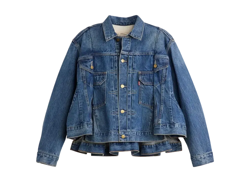 Levi's® x sacai Women's Denim Jacket Blue 25-07781 | eBay