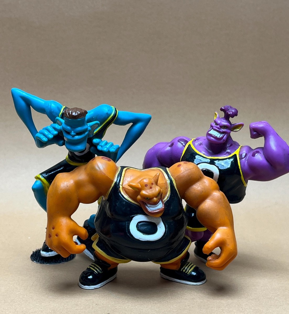 Space Jam Figures Set of 3 - 90s MonStar Bupkus and Blanko