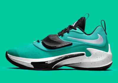 NIKE GIANNIS ZOOM FREAK 3 TB Jade Teal Griffey Black White DA7845