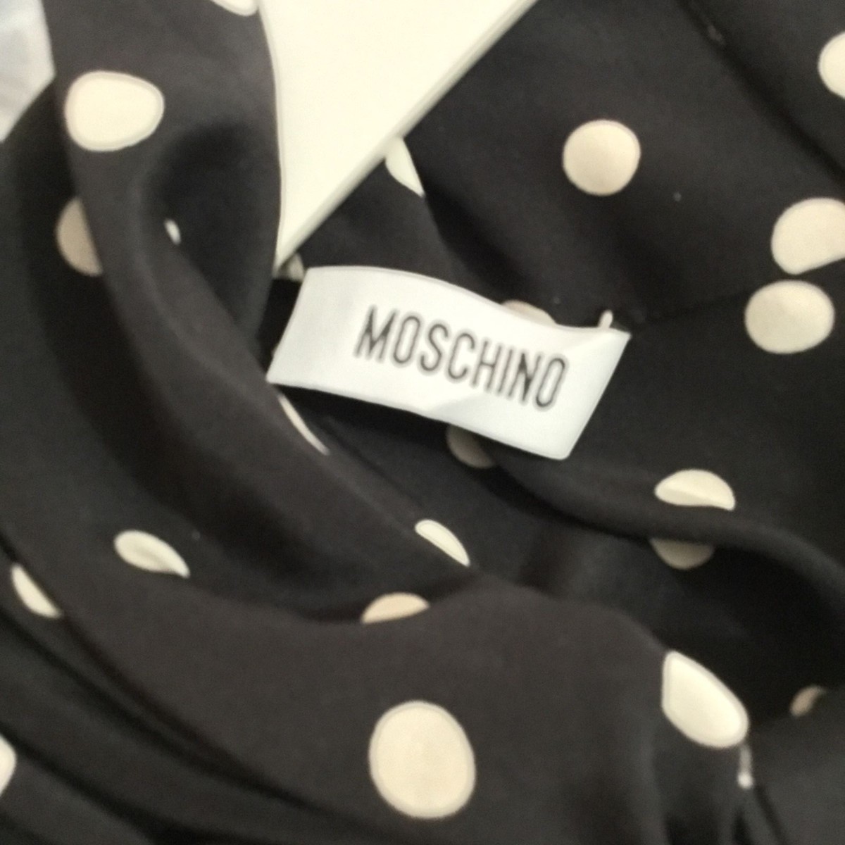 MOSCHINO クチュールブラックベルト付き キュロット イタリア製