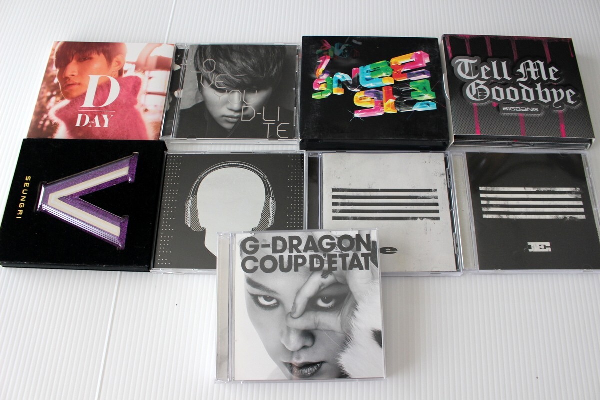 BIGBANG CD まとめ売り BIGBANG BIG BANG BIGBANG2 Japan Ltd CD+DVD+
