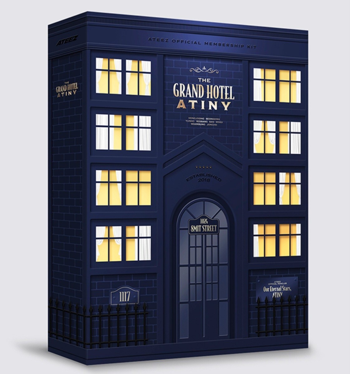 ATEEZ 2025 ATINY 6TH MEMBERSHIP KIT THE GRAND HOTEL ATINY official