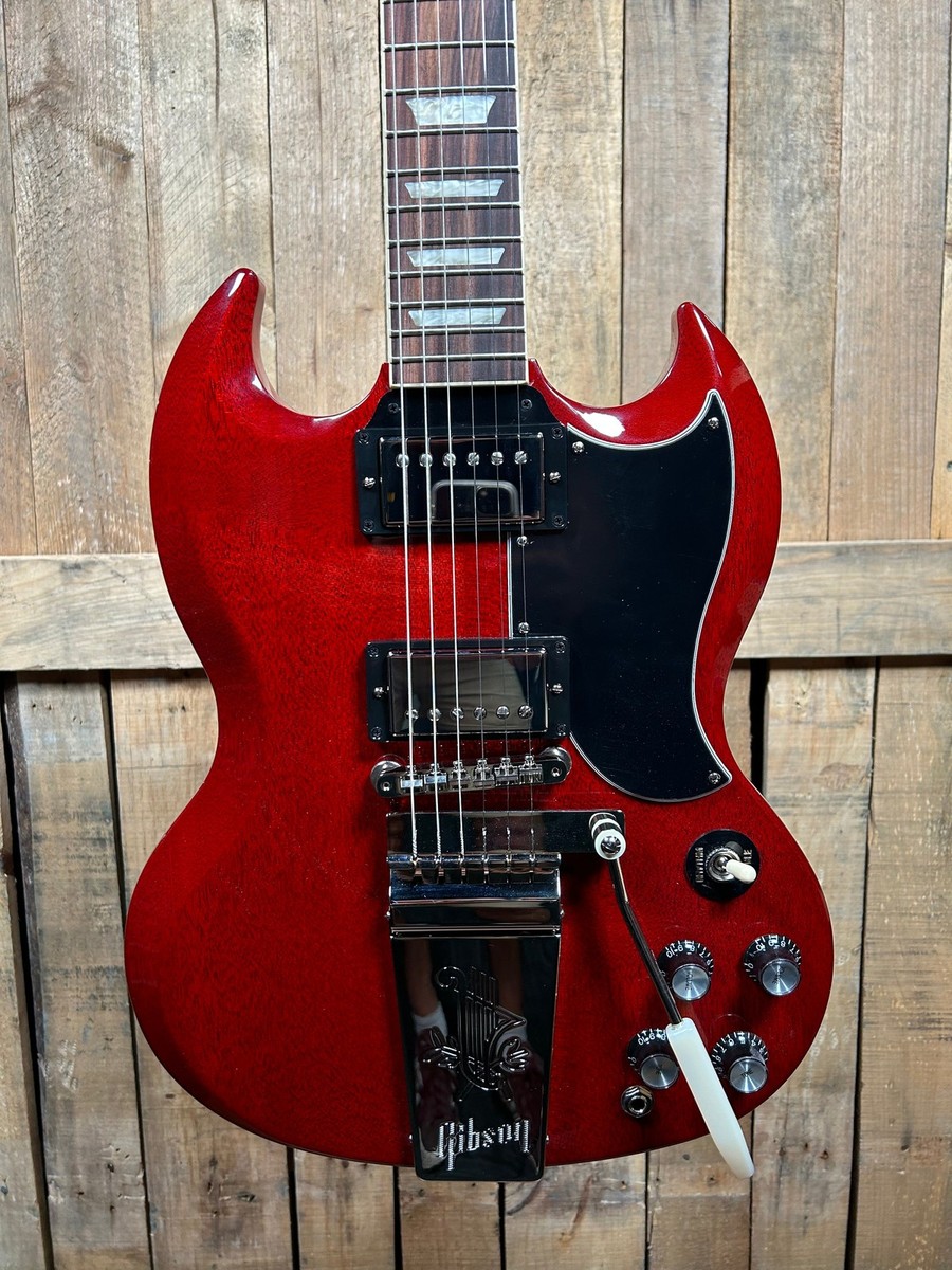 Gibson SG Standard '61 Maestro Vibrola - Vintage Cherry | eBay