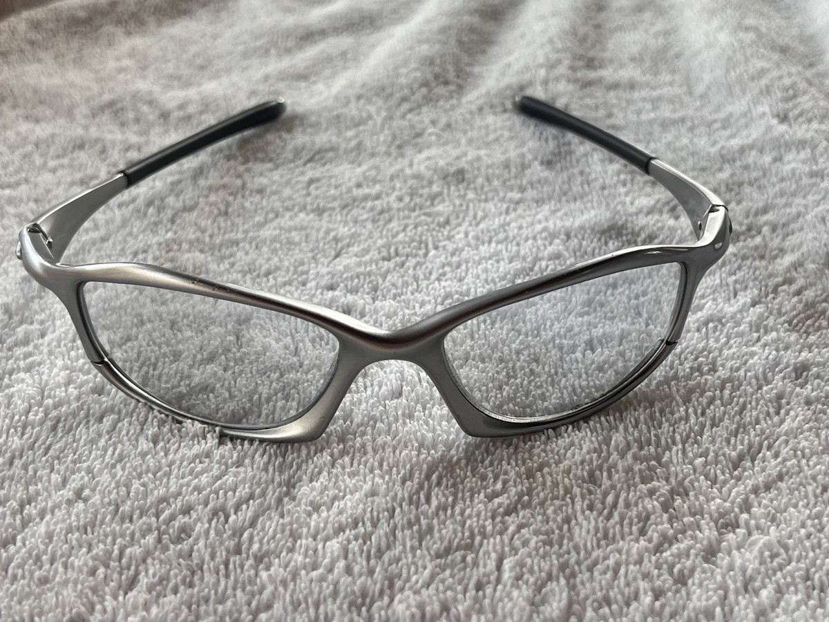 OAKLEY HATCHET SUNGLASSES Mercury w/ Titanium Clear O-LUMINUM