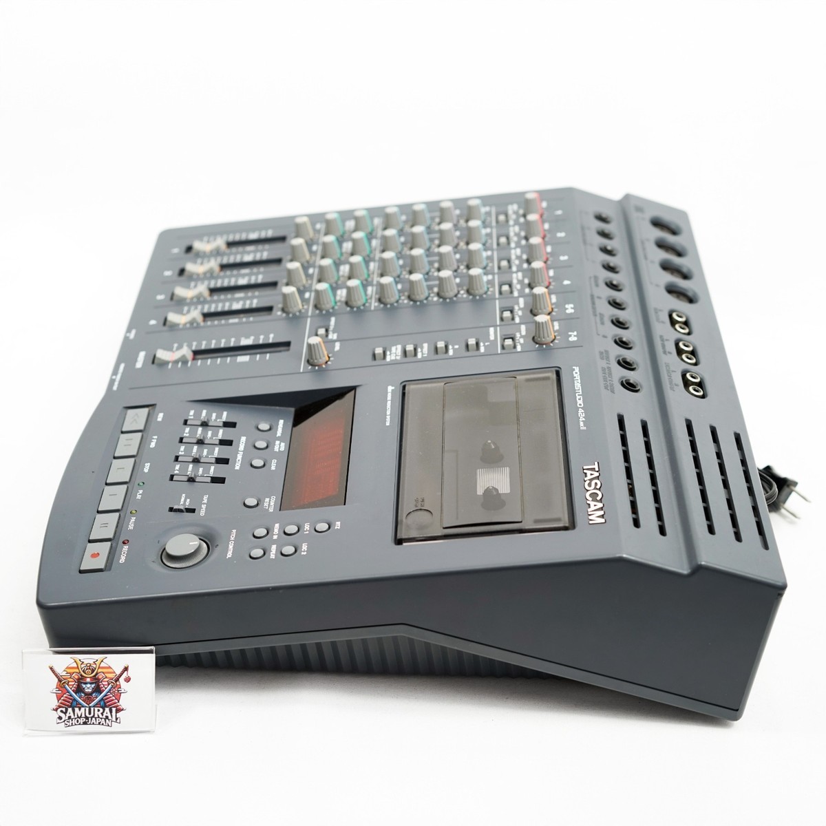 TASCAM 424 MKII Portastudio 4-Track Cassette Tape Recorder Mixer
