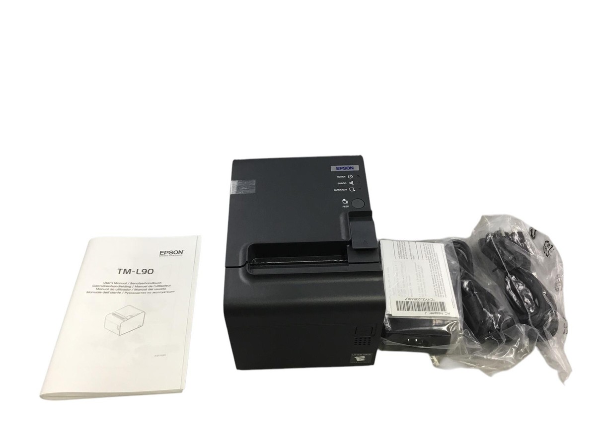 Epson TM-L90 M165M TM-L90P Thermal Receipt Printer With AC Power