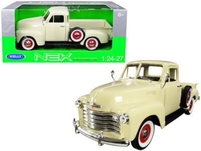 Welly 1953 Chevrolet 3100 Pick Up Truck Cream 1/24-1/27 Diecast
