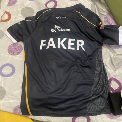 2023 LCK Team T1 Uniform Jersey S13 Faker TShirt LOL World