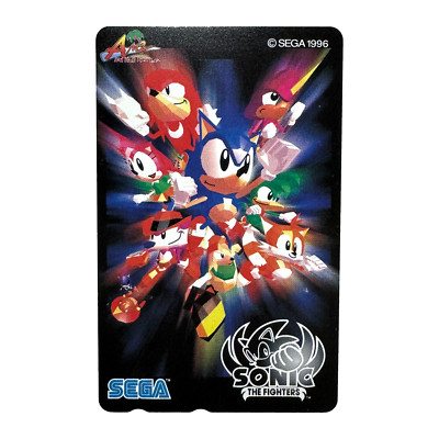 Sega Sonic The Fighters 1996 Telephone Card | eBay