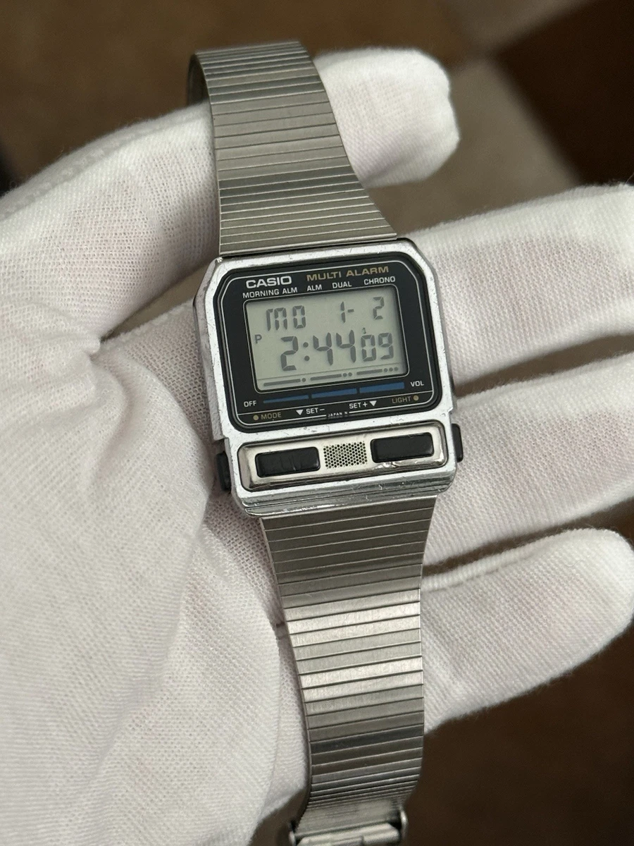 Rare Vintage Casio Multi Alarm BA-200 Men's Digital Watch Module