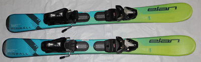 NEW 2024 Elan 90cm Pinball Kids skis with EL 4.5 GW size