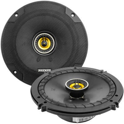 Kicker CSC6934 6x9” and CSC654 6.5 CS Series Coaxial Speakers with