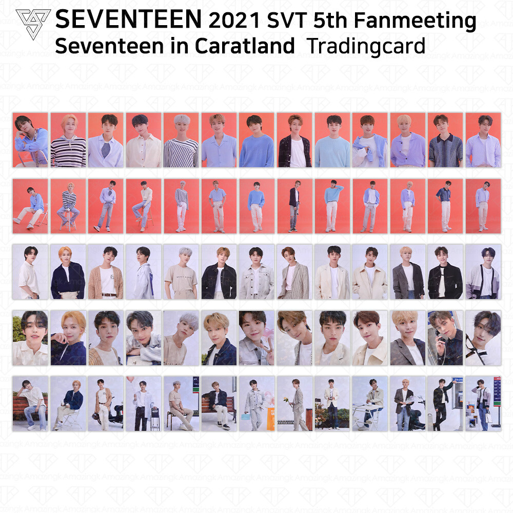2021 SVT 5th Fan Meeting SEVENTEEN in Caratland Trading Card