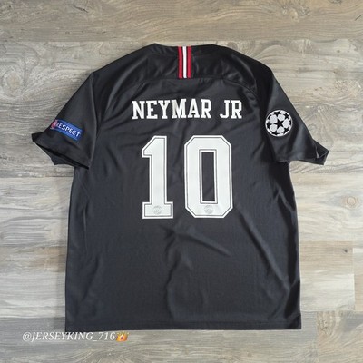 🇫🇷 Jordan PSG Neymar Jr #10 18/19 Champions League Home Jersey