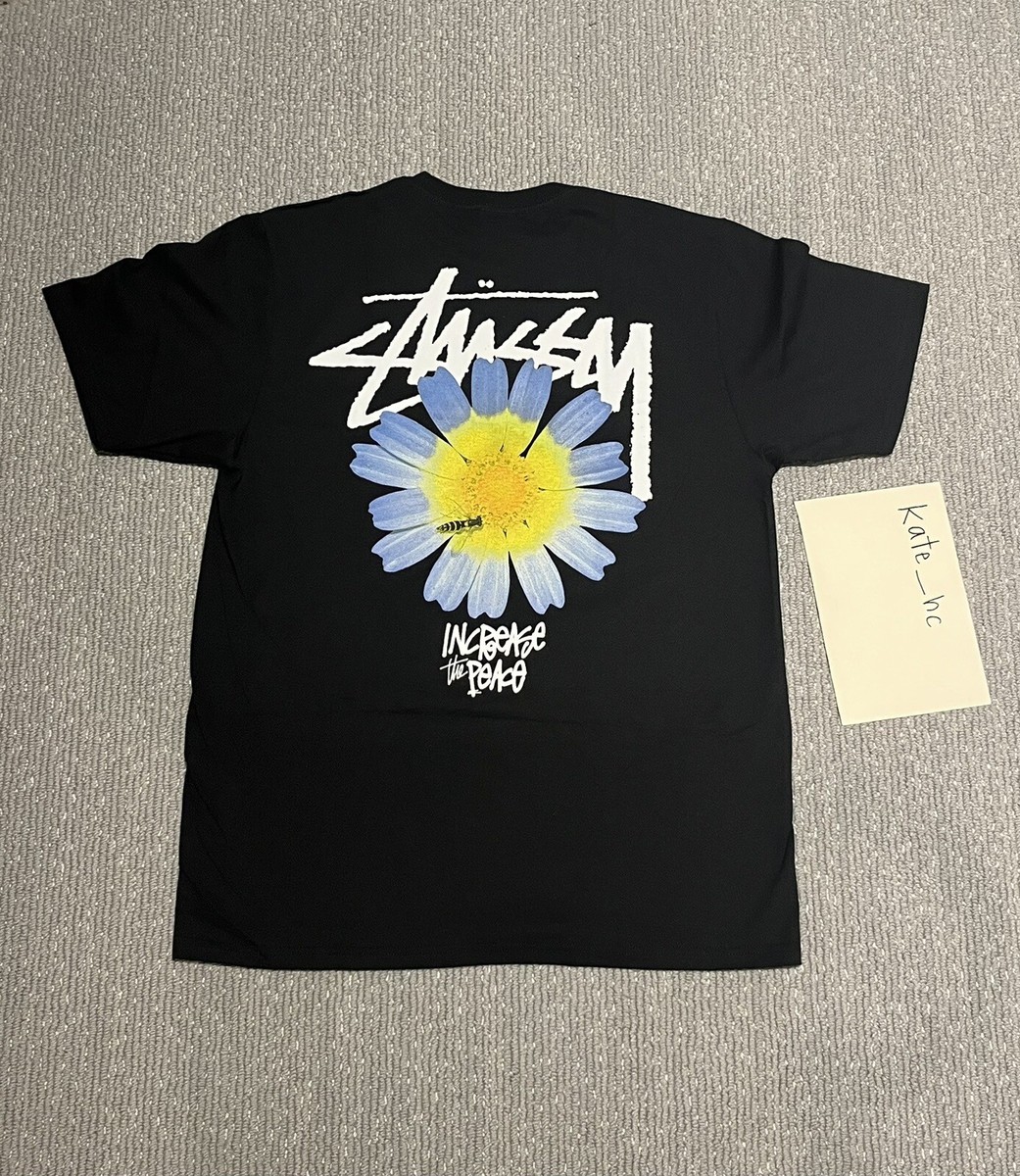 NEW Stussy ITP Flower Tshirt Black Medium | eBay