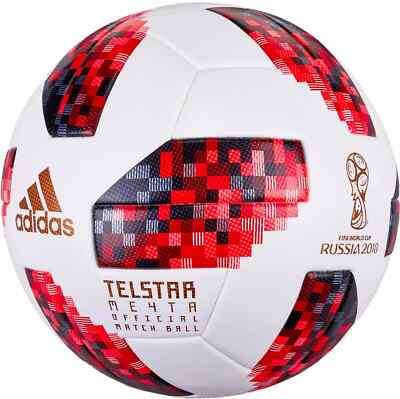 AD RED TELSTAR 18 RUSSIA OFFICIAL MATCH BALL WORLD CUP SOCCER BALL