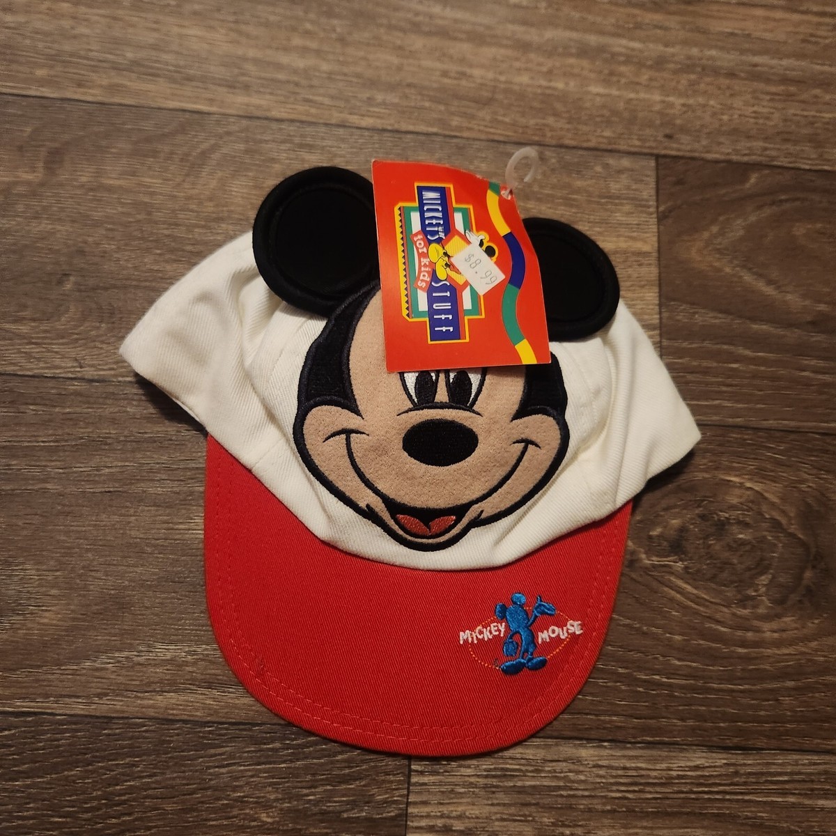 Vintage Mickey's Stuff 1990s Kids Hat New Unsued With Tags Mickey