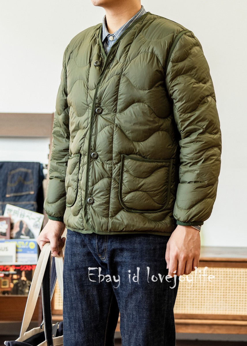 Red Tornado Winter Men Liner Military Duck Down Jacket Coat M65