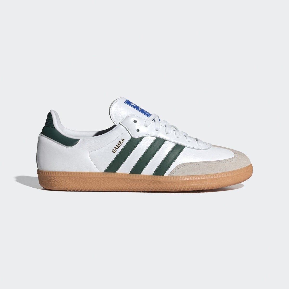 Adidas Samba OG Shoes Original Sneakers Cloud White/Brown Desert