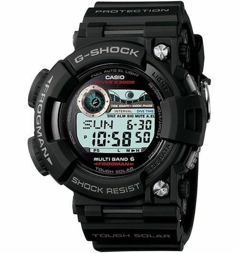CASIO G-Shock FROGMAN DW-9900-1A Men's Titanium Diver Digital Mens