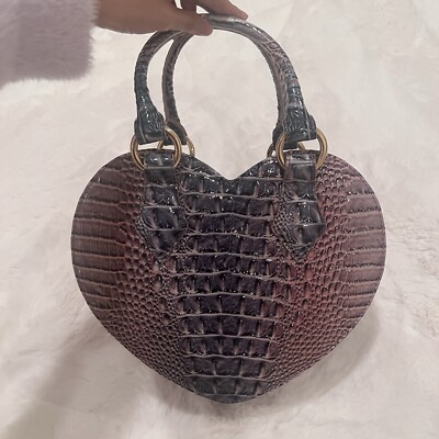 Vivienne Westwood purple Croco heart bag | eBay