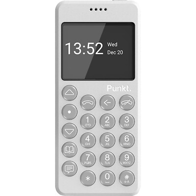 Punkt MP02 4G Light Grey 16GB + 2GB Single-Sim Unlocked GSM MP02GB