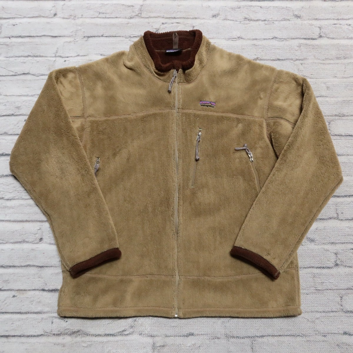 Vintage Patagonia R4 Regulator Fleece Jacket Polartec Green Made