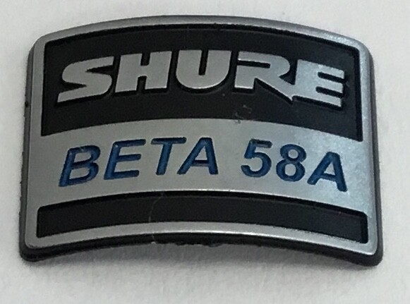 Shure 39E926 Replacement Identification Plate for Beta58A Wired