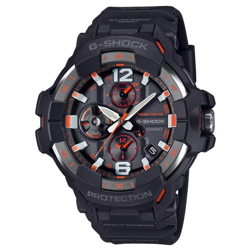 CASIO G-SHOCK GW-A1100R-4AJF Orange Resin Solar Analog Watch | eBay
