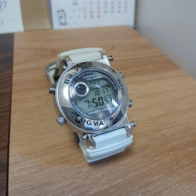 Vintage Casio Digital Watch Bgw-100 Baby G G-shock 200m Frogman