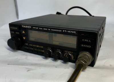 YAESU FT-4700 VHF/UHF Dual band FM transceiver Amateur Ham Radio w