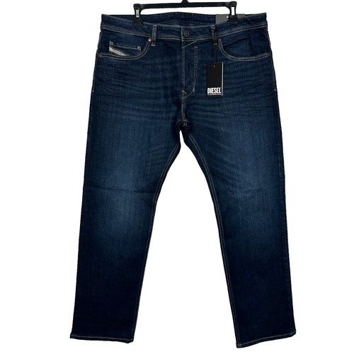 Diesel Industry Jeans Safado Regular Slim Straight Button Fly Blue
