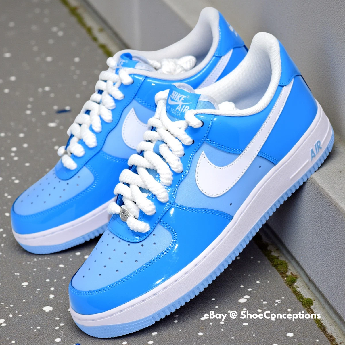 Nike Air Force 1 '07 White University Blue for Sale | Authenticity