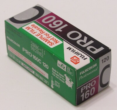 Fujifilm Fujicolor Pro 160 C 120 Professional Film-Sample Film | eBay
