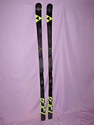Fischer RC4 World Cup GS Racecode race skis 188cm R 30 with risers