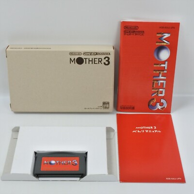 MOTHER 3 DELUXE Boxed Limited Gameboy Micro Console OXY-001
