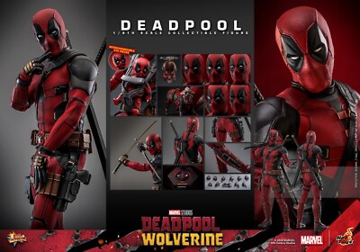 1/6 HOT TOYS MMS746 Deadpool & Wolverine Deadpool Wade Willson
