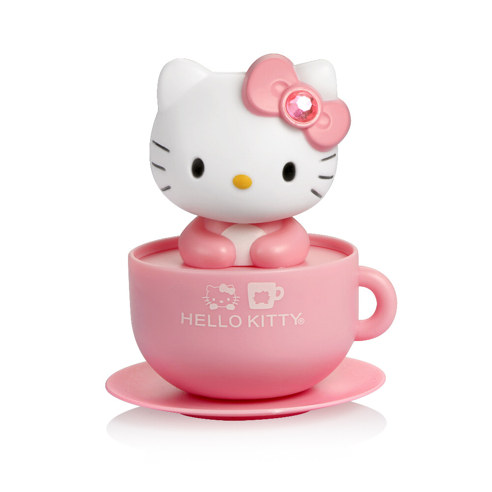 Pink Hello Kitty Moving Head Solar Car Decoration | eBay