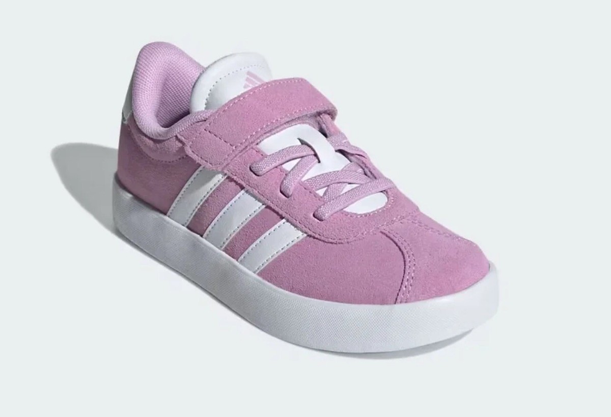 Adidas Kids VL COURT 3.0 J 'BLISS LILAC' ID9150 Size Kids 1 New | eBay