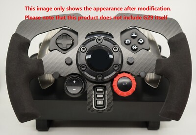 SIMPUSH Logitech G29 G923 XBOX F1 GT3 SIMRacing Carbon Fiber Sim