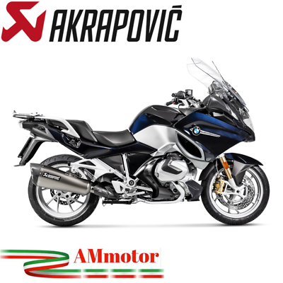 Akrapovic Bmw R 1250 RT 2021 Exhaust Motorcycle SlipOn Titanium