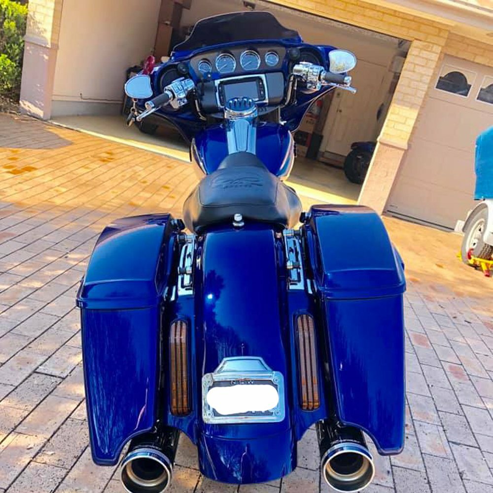 Blue Max CVO Rear Fender System For 2014-2020 Harley Davidson