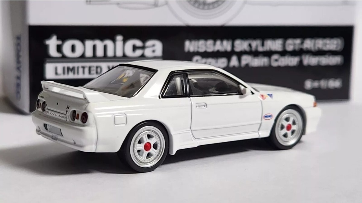 1:64 Tomica Limited Tomytec Nissan Skyline GT-R R32 Group A Plain