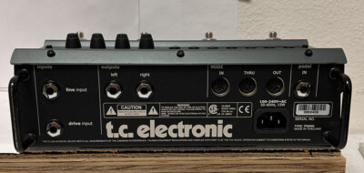 T.C. Electronic Nova System Guitar Multi Effects Processor Pedal