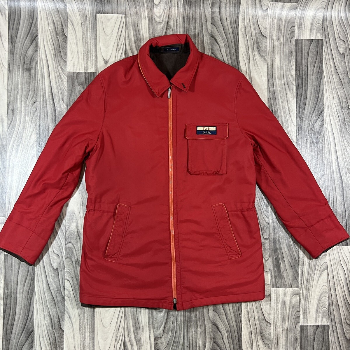 Ermenegildo Zegna Reversible Coat Jacket Twin DdM XL | eBay