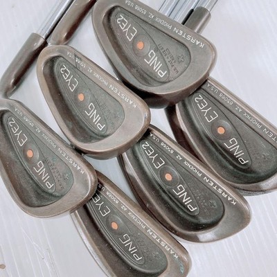 Ping EYE2 Beryllium Copper Orange Dot Iron Set 6pcs 6-9-W-S RH Men
