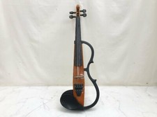 Yamaha SV-100 Silent Violin 1990's Brown Made In Japan w/Yamaha