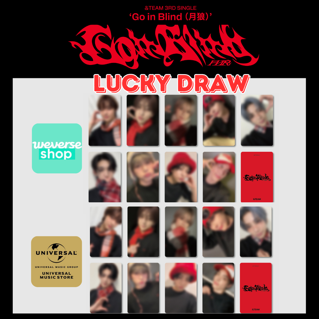 &TEAM 月狼 ktown4u ラキドロ トレカ K ケイ &TEAM 月狼 Ktown4u