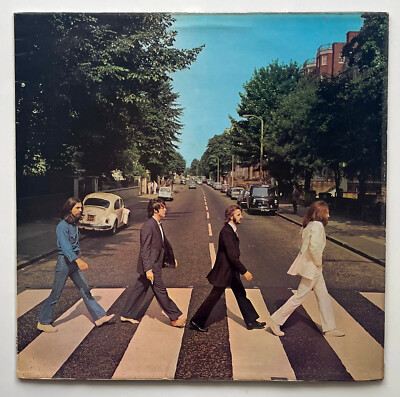 GREEN VINYL Vtg 1978 THE BEATLES Album ABBEY ROAD Record UK APPLE